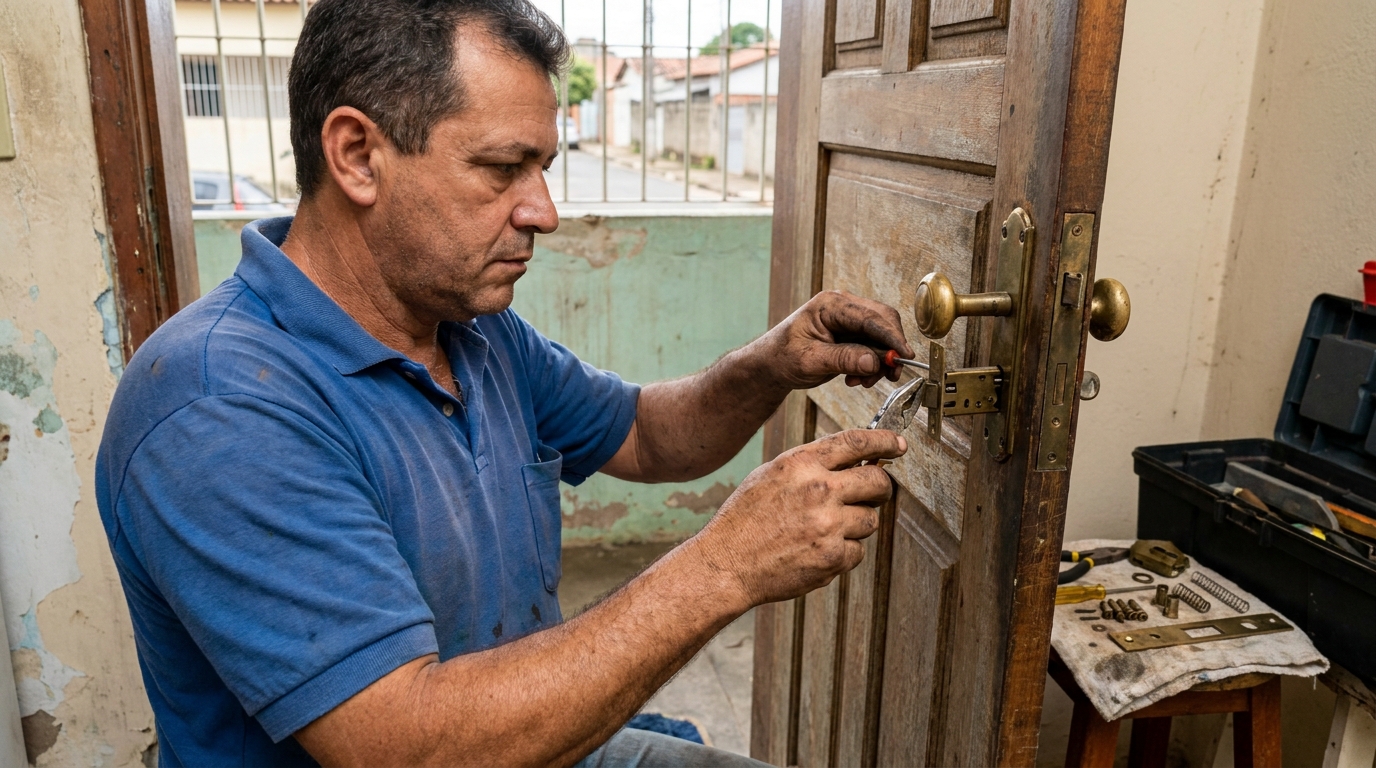 Conserto de Fechadura Residencial perto de mim em Sorocaba‑SP